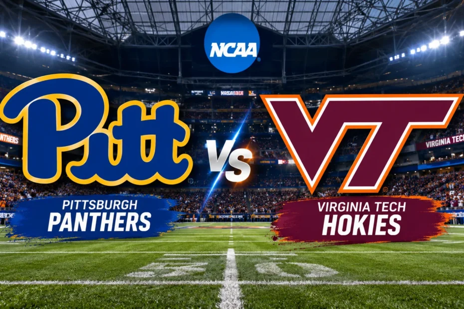 Pittsburgh Panthers vs Virginia Tech Hokies NCAA football featured image